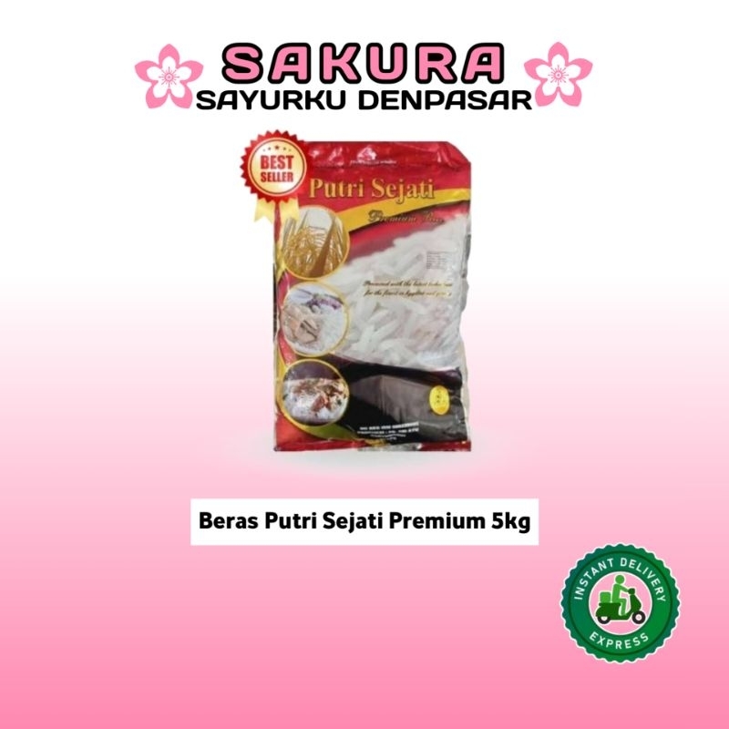 

Beras Putri Sejati Premium 5kg - SAKURA