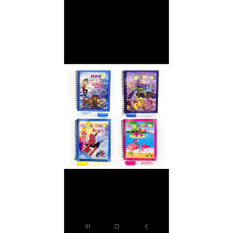 

BUKU GAMBAR MEWARNAI ANAK DRAWING BOOK MAGIC