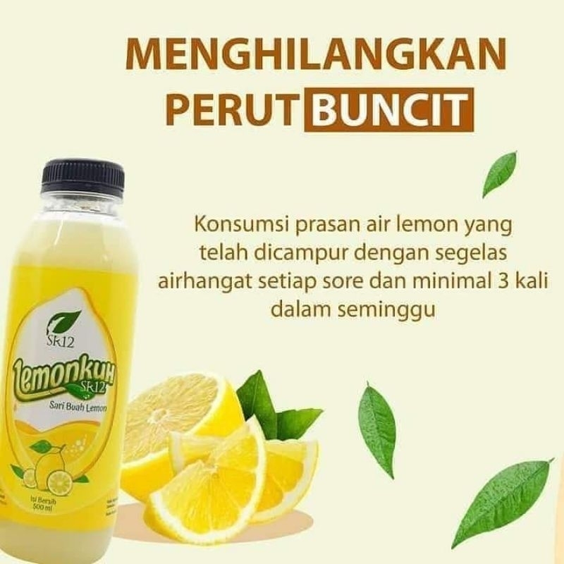 

Lemon ku SR12 Lemon asli°sari lemon murni original SR12 penurun berat badan