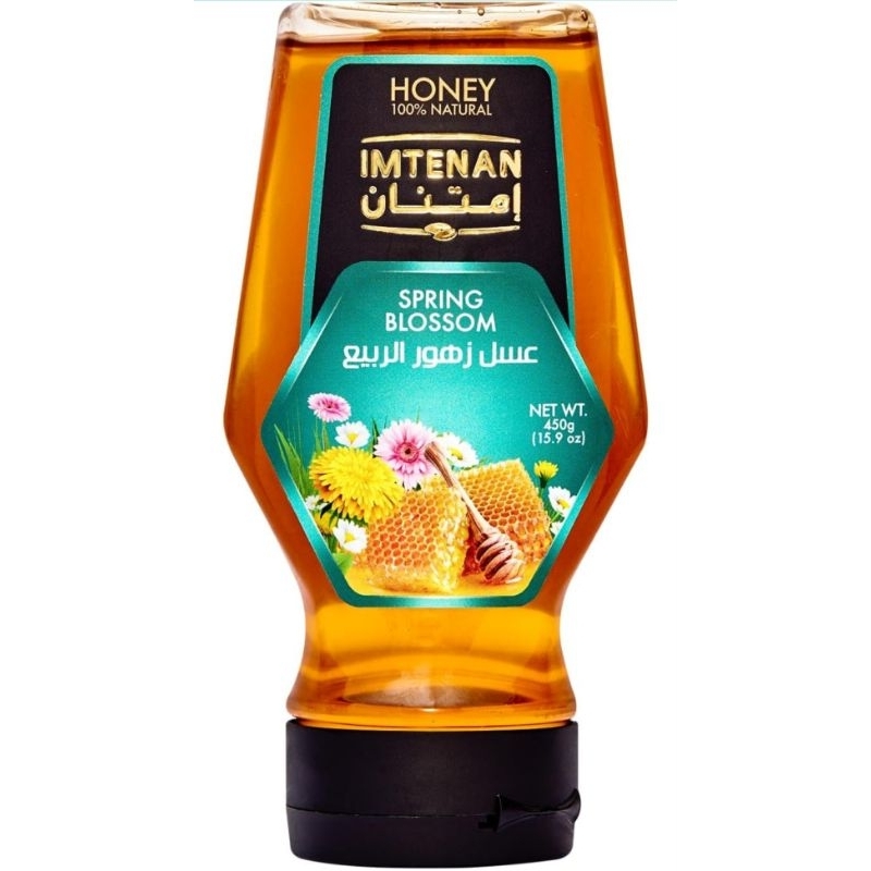 

JAJANAN KHAS MESIR MADU ASLI IMTENAN 450 gram l Citrus l Spring l Clover