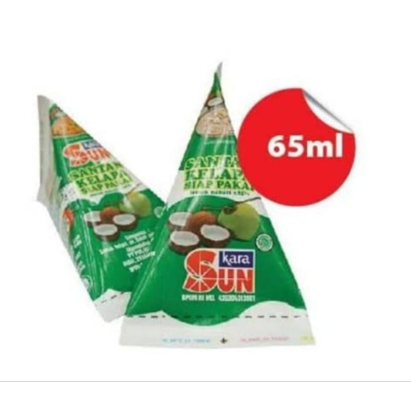 

Santan Sun Kara 65 mL santan instan siap pakai