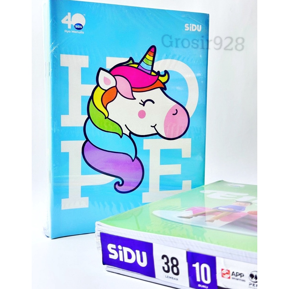 

Ready Stock Buku Tulis merk Sidu Sinar Dunia 38 lembar isi 1 L9