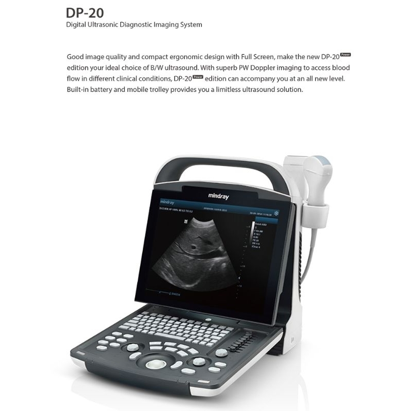 Usg Mindray DP 20 / Usg Mindray 2 Dimensi/ Promo