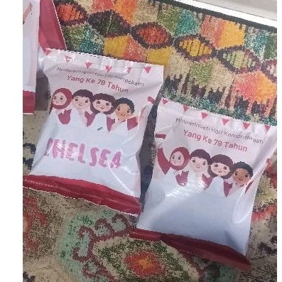 

Snack Pouch Custom Tema Kemerdekaan