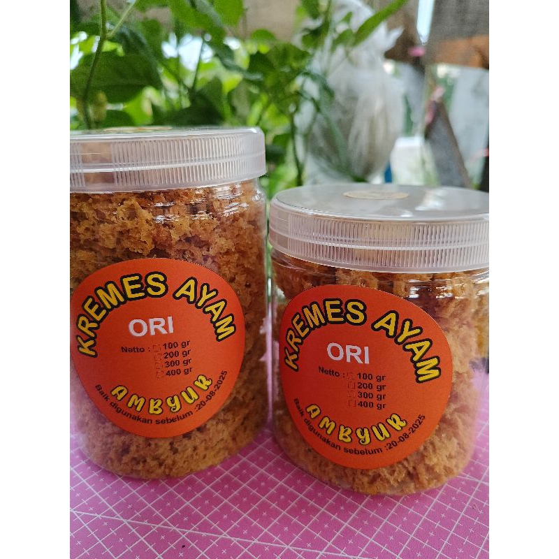 

Kremes Ayam Gurih Renyah-Paket DUO