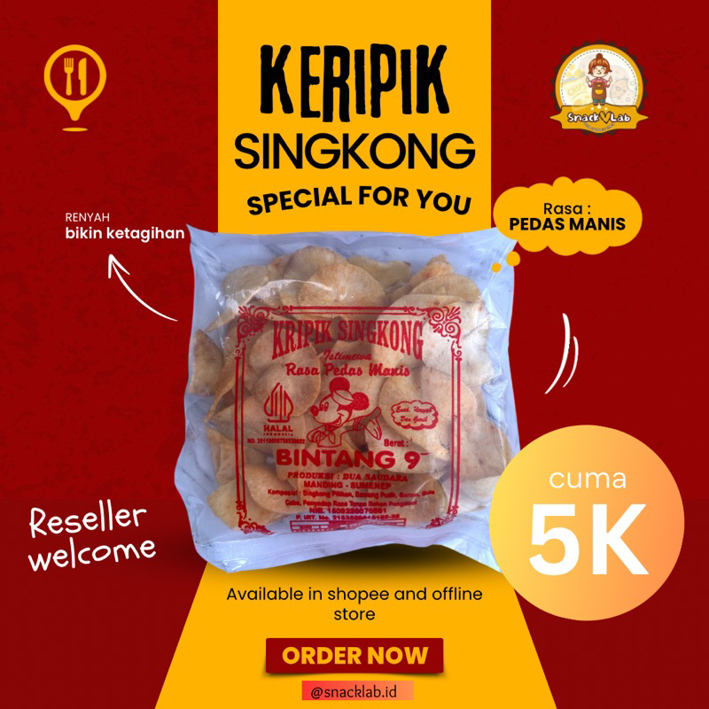 

KERIPIK SINGKONG