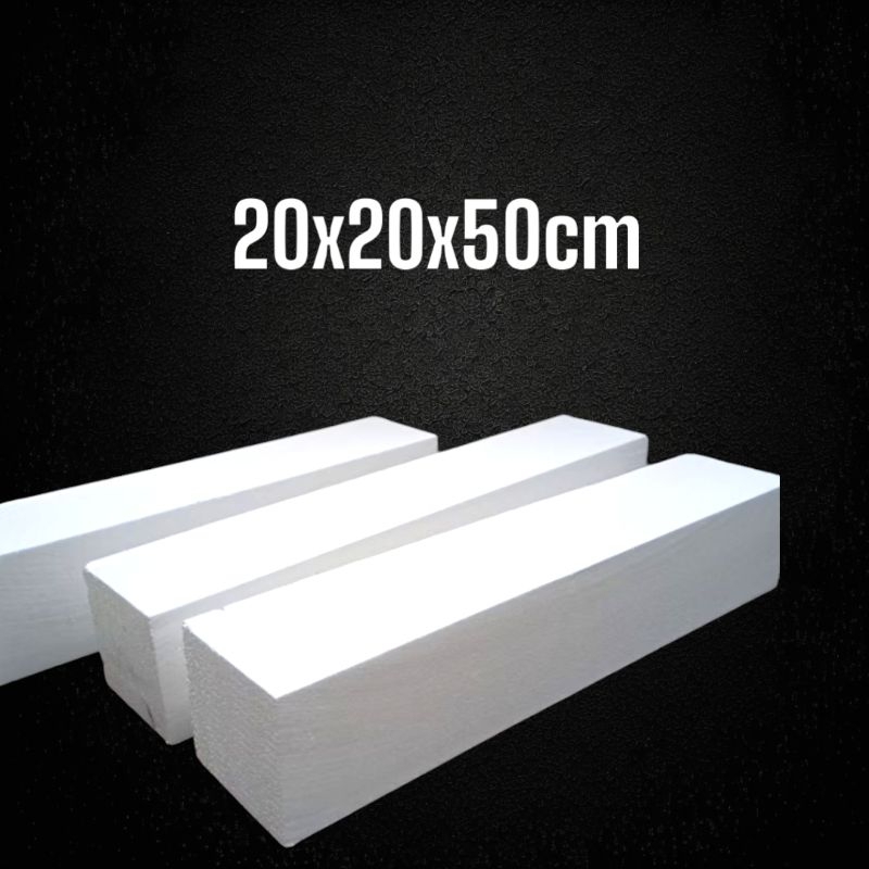 

Balok styrofoam 20x20x50cm