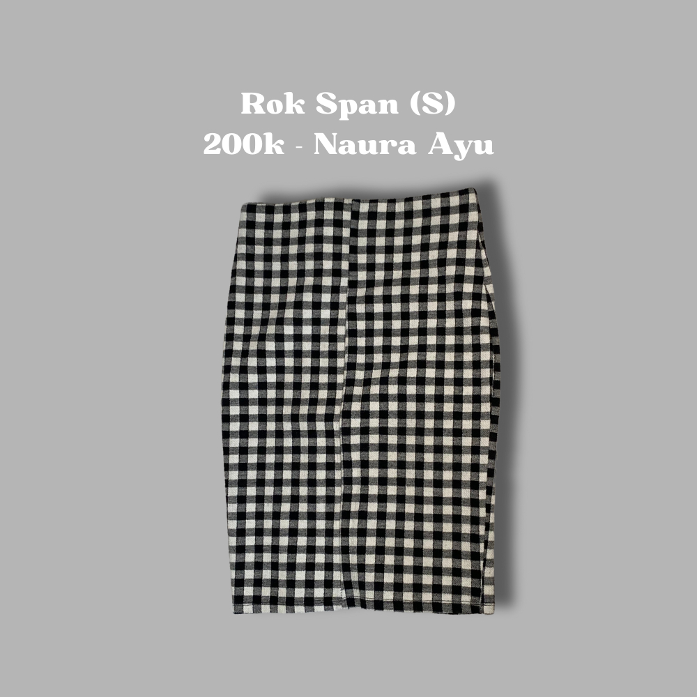 Rok Span Size S - Naura Ayu