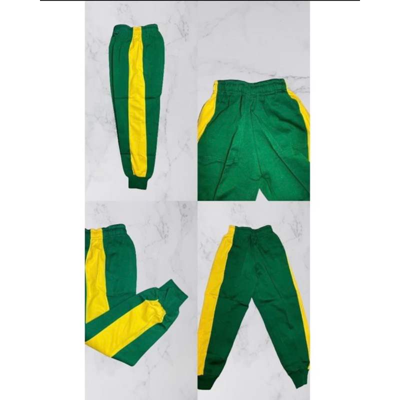 Celana Olahraga TK dan SD/Training Anak-Anak/Bawahan Olahraga Anak/Celana Olahraga Hijau