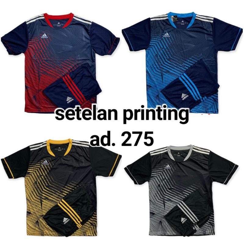 Setelan Bola Futsal Printing |Setelan Futsal Dewasa Premium |Setelan Bola Printing Kostum Bola print
