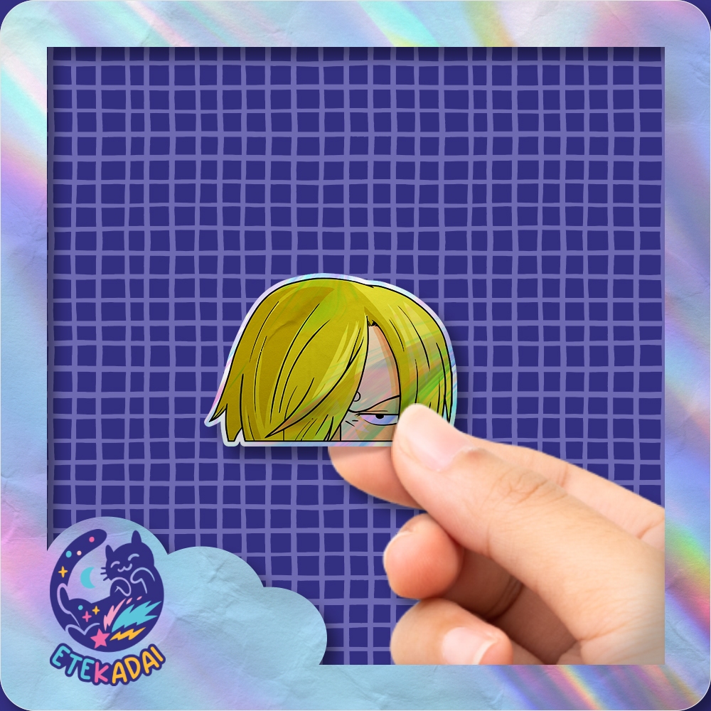 

Stiker Hologram Anime One Piece Sanji V2