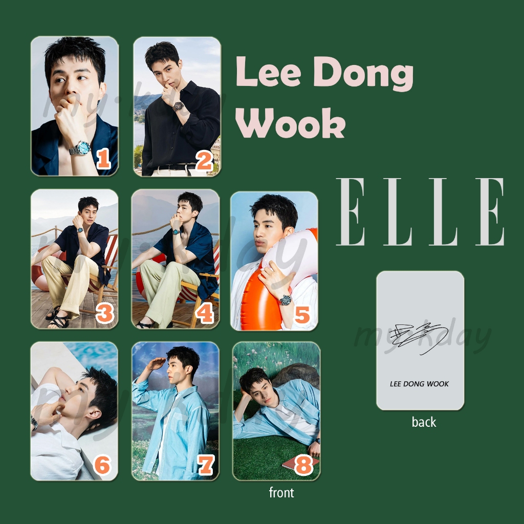 PCA-0204, Unofficial Photocard Lee Dong Wook El le 2 sisi