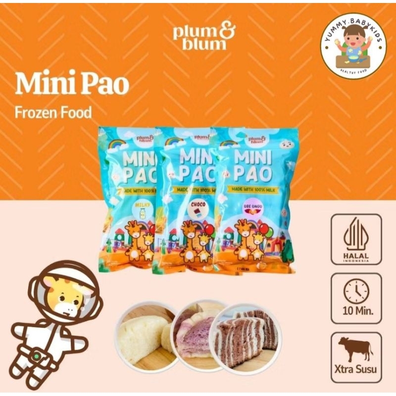 

Mini Pao Plum and Blum Tanpa Pengawet