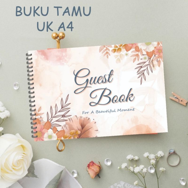 

GUEST BOOK PREMIUM/BUKU TAMU PERNIKAHAN/WEDDING/PERNIKAHAN/MURAH