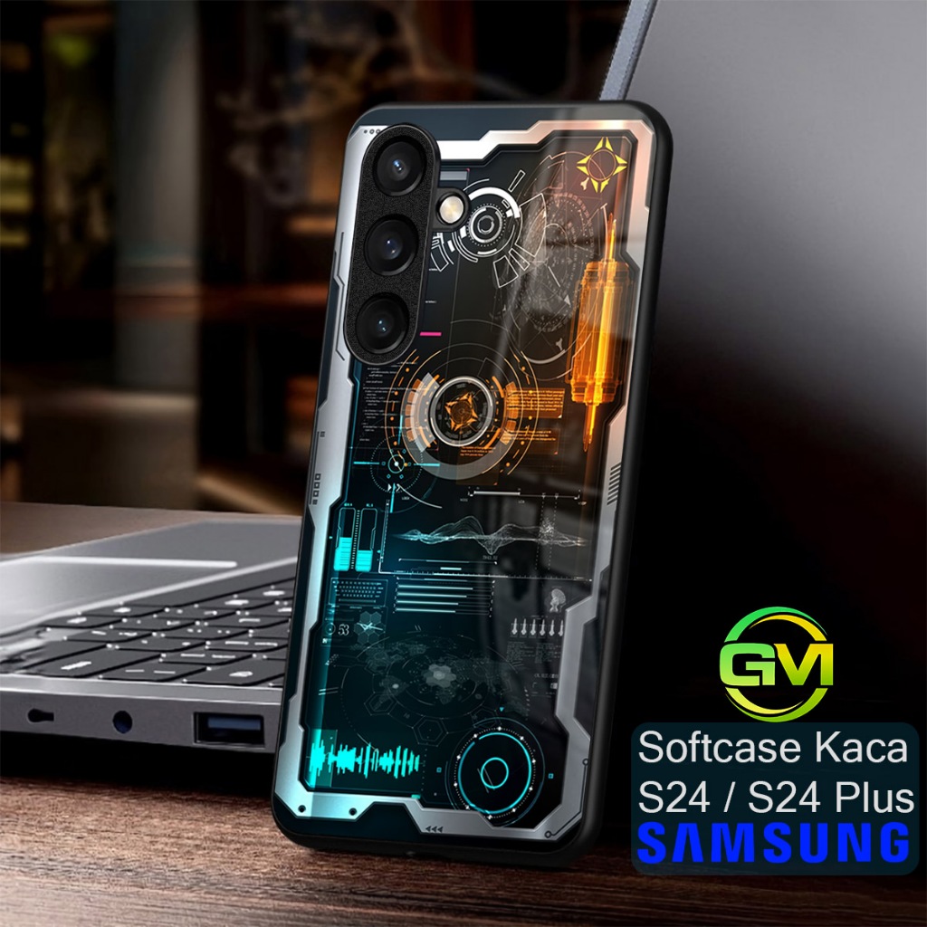 Softcase Kaca Samsung S24 | S24FE | S24Plus | Fe Plus |GM03| Kesing Case Cover Samsung S24Plus | Mik