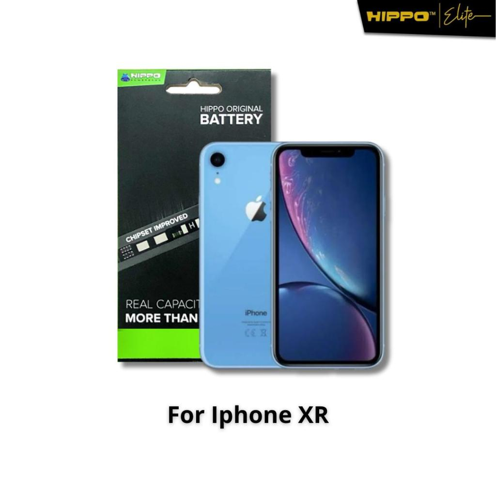 Hippo Baterai iPhone XR 3030mAh Original Cell Battery Batere Premium Batu Batre Batrai Handphone Gar