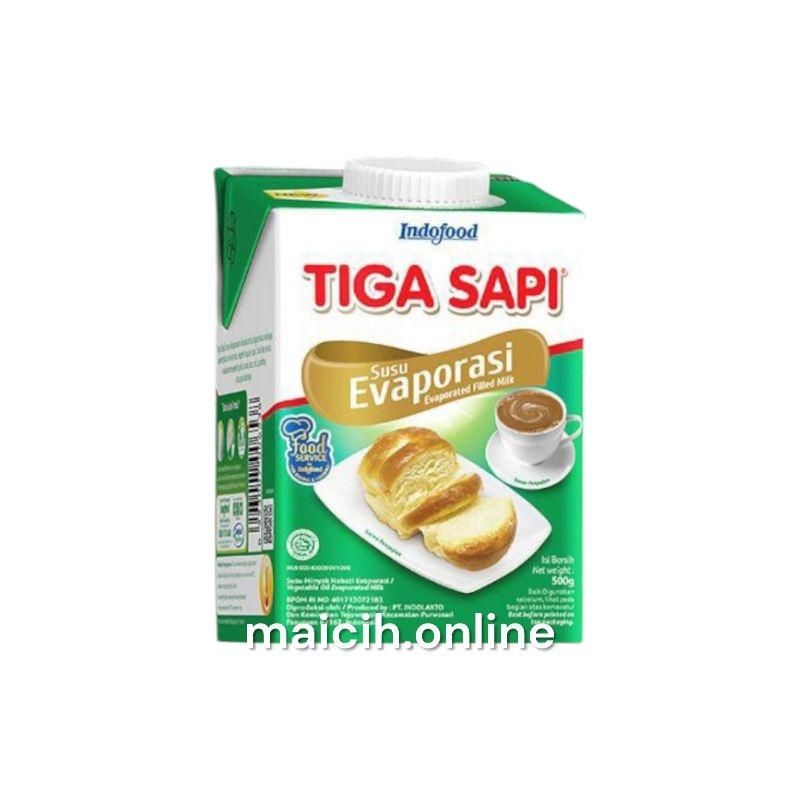 

Susu Evaporasi Tiga Sapi 500ml