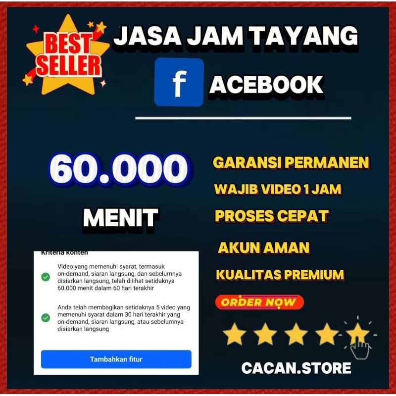 Jam Tayang Facebook | facebooo monetisasi