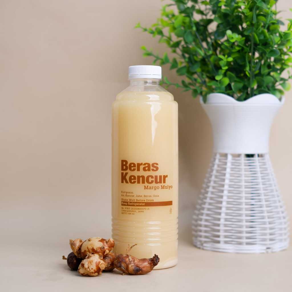 

Margo Mulyo Beras Kencur - Minuman Tradisional - Jamu - 250 ml dan 500 ml