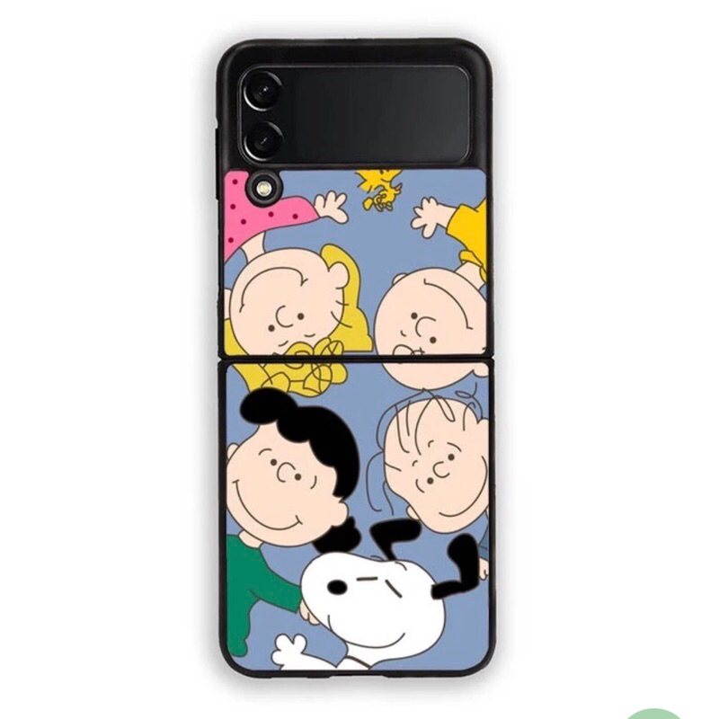 Casing rubber case snoopy Samsung z flip 6/ z flip 5/ z flip 4/ z flip 3/ z fold 3/z fold 4