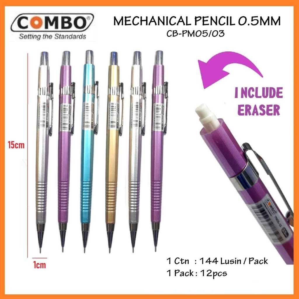 

PENSIL MEKANIK PM05-03 COMBO