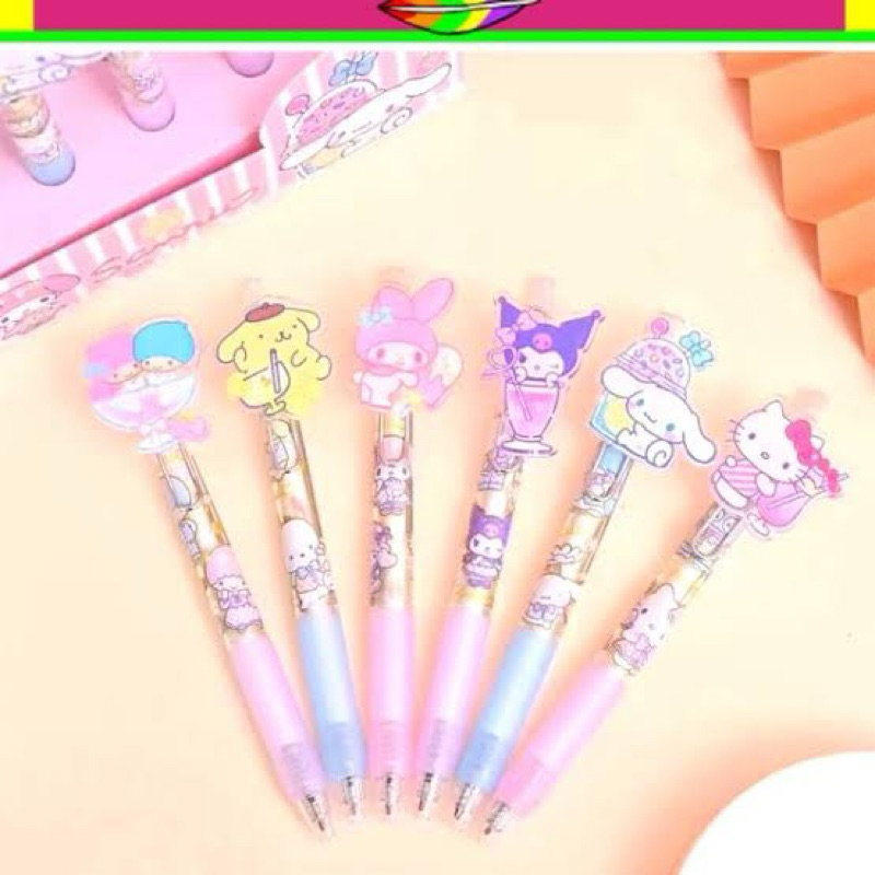 

Co saat live ready stock pulpen sanrio mulai harga 10k-50k