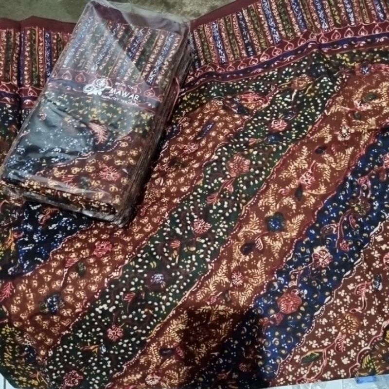 SELENDANG MAWAR BATIK LASEM PANJANG