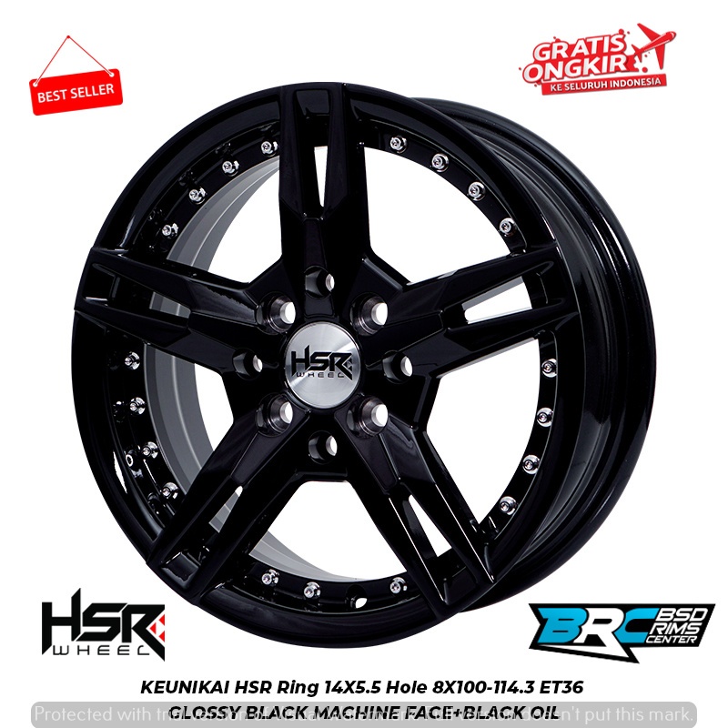 VELG HSR KEUNIKAI R 14 UNTUK MOBIL Xenia,avanza kijang