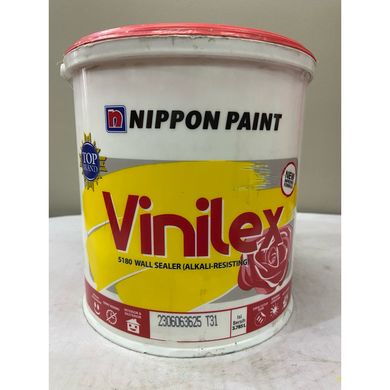 CAT DASAR TEMBOK INTERIOR/CAT DASAR TEMBOK DALAM/CAT DASAR NIPPON VINILEX 5180 WALL SEALER 5KG