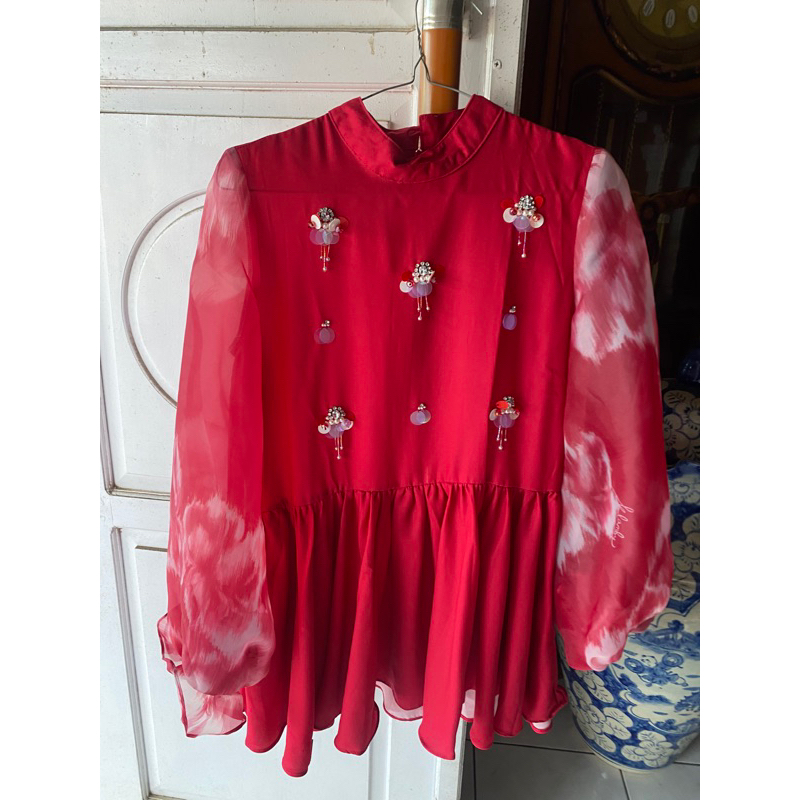 preloved blouse wearing klamby ukuran s