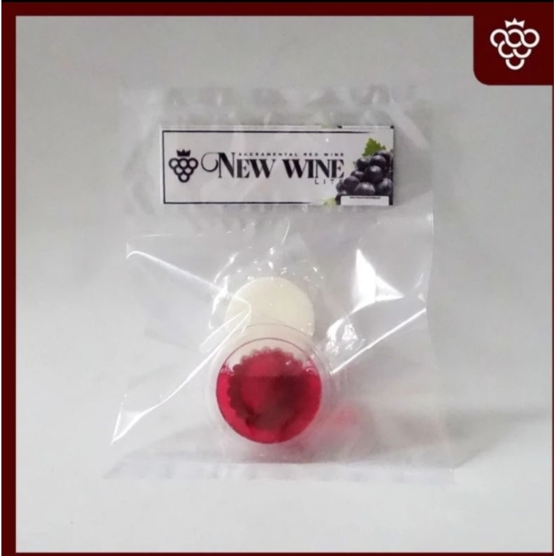 

MINUMAN PERJAMUAN KUDUS CUP LITE + HOSTI ISI 1 CUP