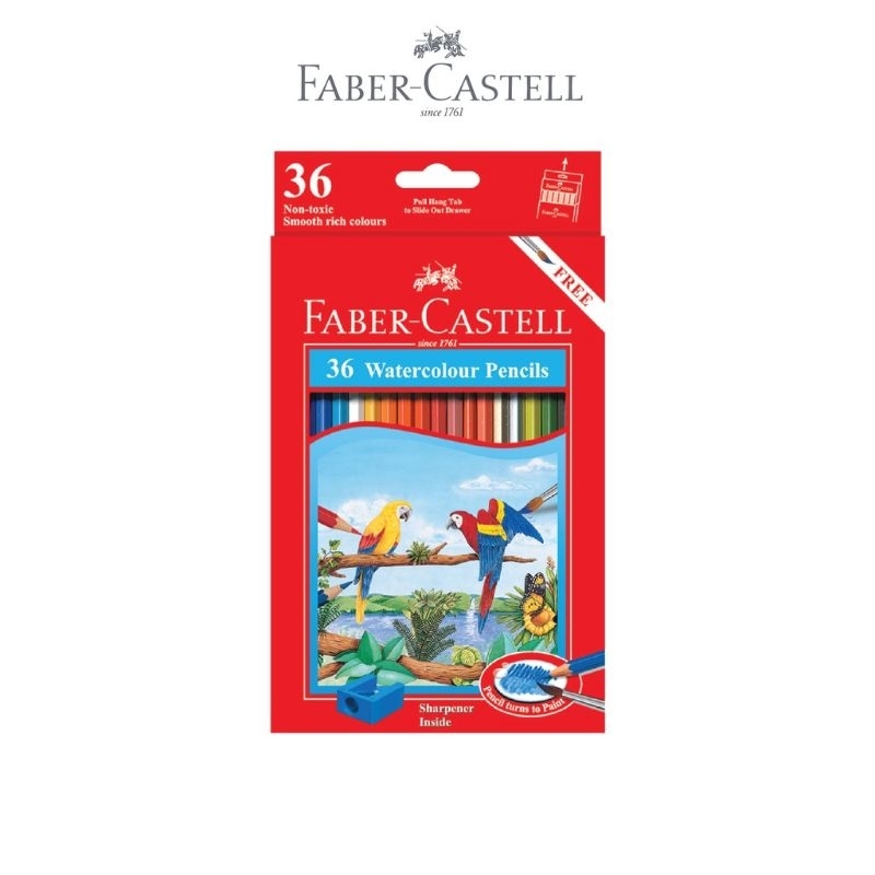 

Pencil Warna Water Colour Faber Castell 36 warna