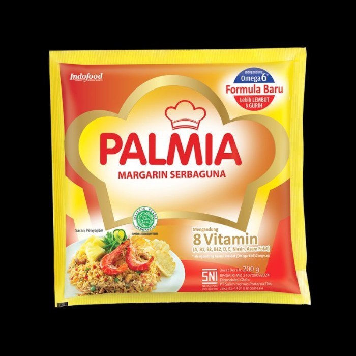 

Palmia Margarin Serbaguna Sachet 200gr