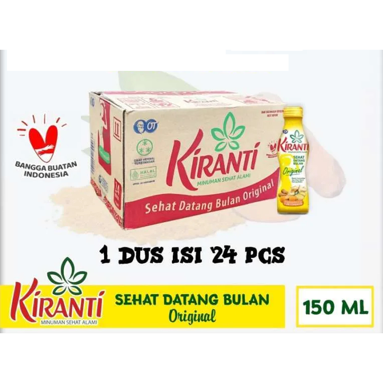 

1 dus Kiranti Sehat Datang Bulan 24x150ml