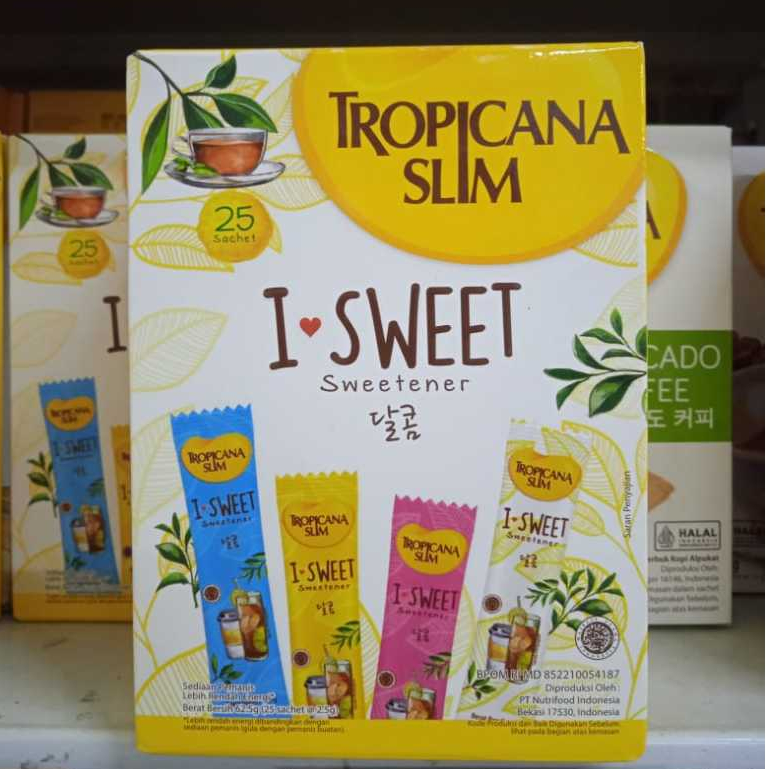 

TROPICANA Slim SWEETENER I SWEET 25S