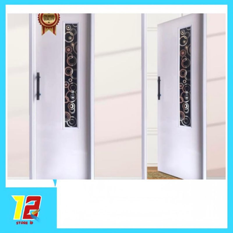 Long Minimalis - Pintu Kamar Mandi Pvc Kaca Cermin