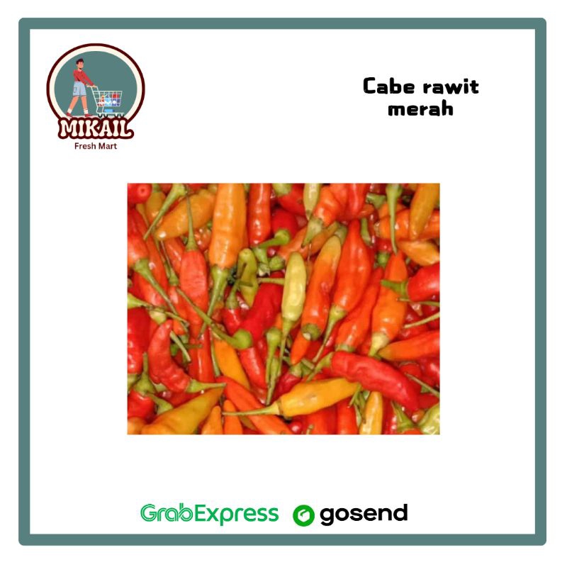

Cabe rawit merah 100gr