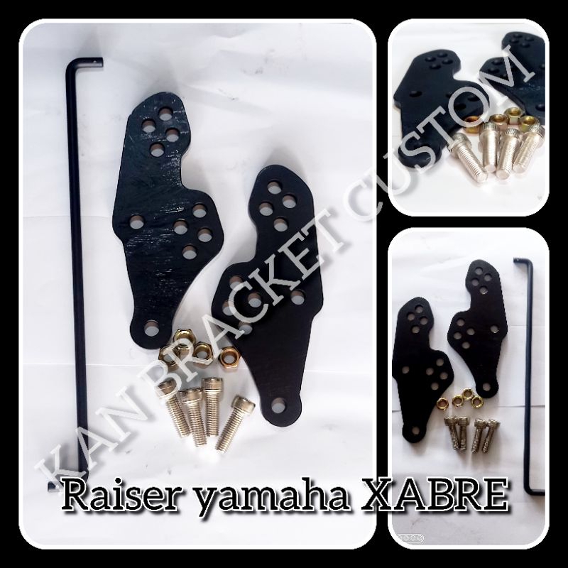 Raiser peninggi step yamaha xabre rasa underbone