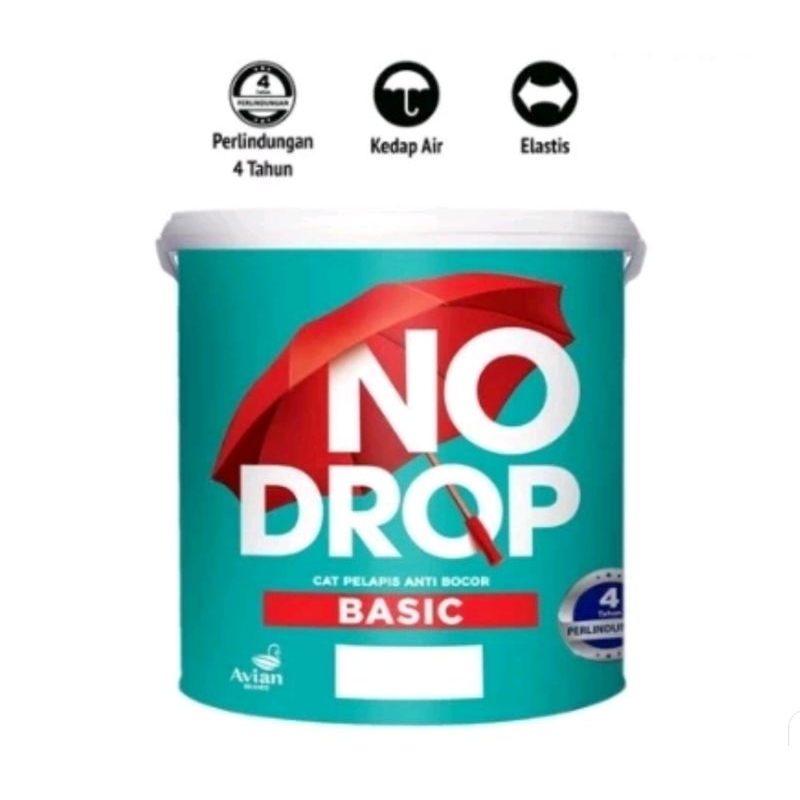 Cat No Drop Basic CET PELAPIS DINDING Anti Bocor Semen Talang Atap