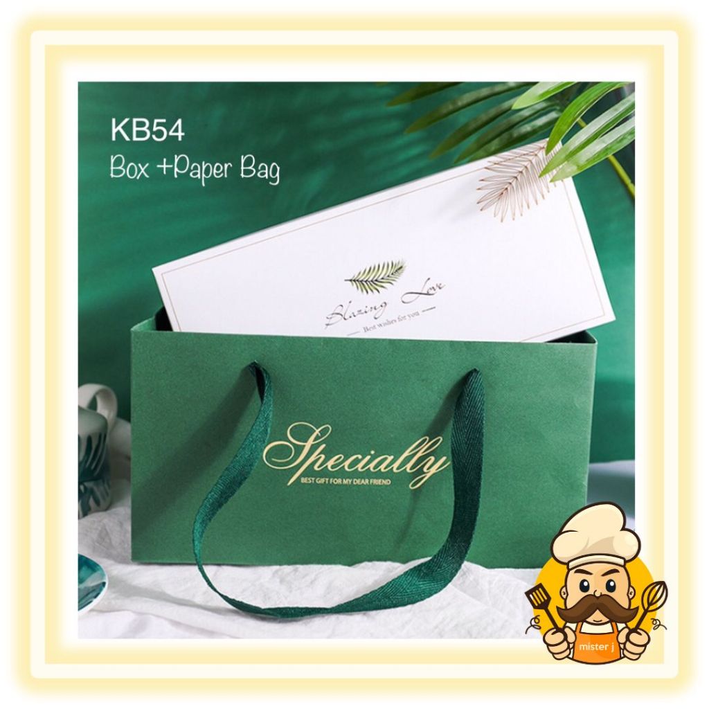 

Kotak Nastar +Paper Bag | Box Blazing Kue Cookies| Dus Packaging