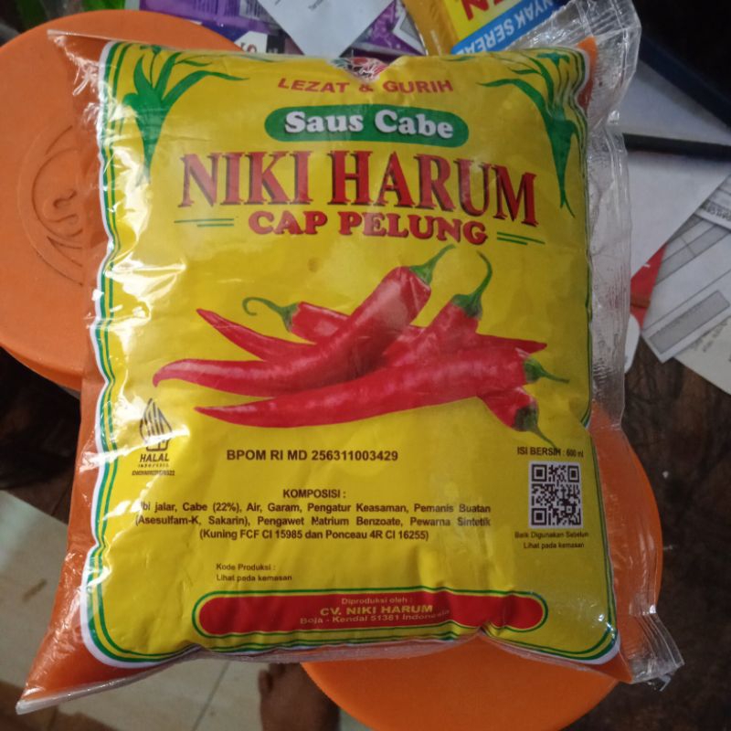 

saos niki harum cap pelung 600 ml