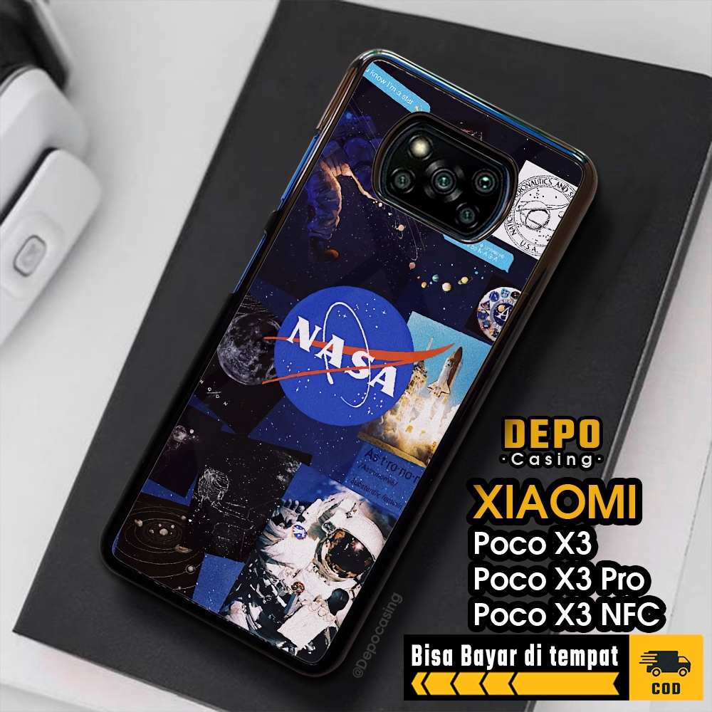 Case Poco X3 X3 Pro X3 NFC Casing Xiaomi Poco X3 X3 Pro X3 NFC Casing Depo Casing [NASA] Case Glossy