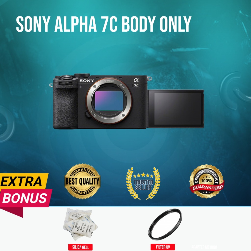 [GUBUK KAMERA] MIRRORLESS SONY A7C A7C ORIGINAL NORMAL MULUS MURAH (SECOND)