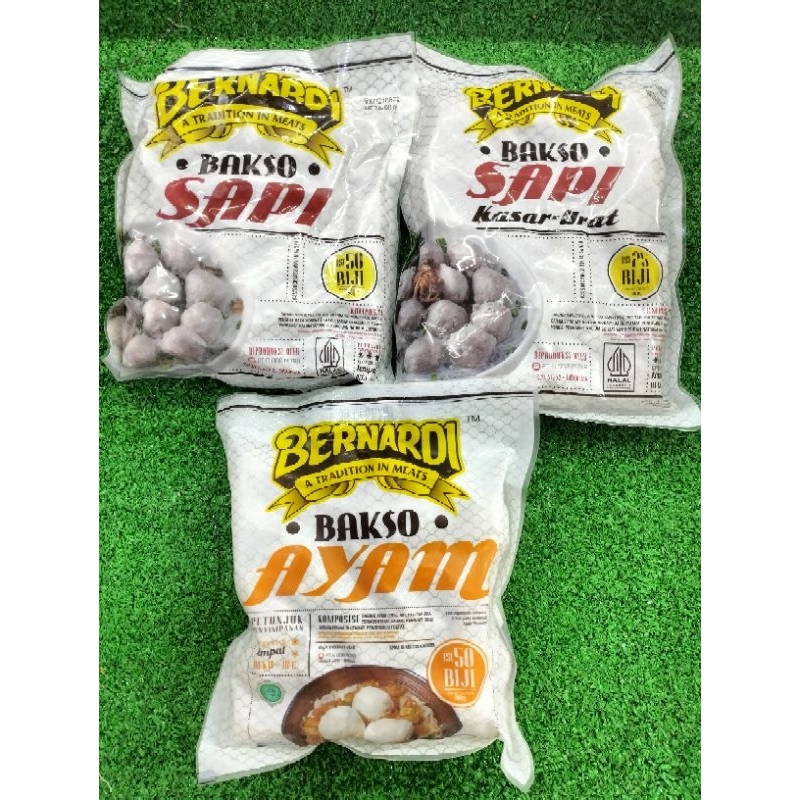 

[INSTANT & SAMEDAY ONLY] Bernardi Bakso Ayam & Sapi Lokal HALAL