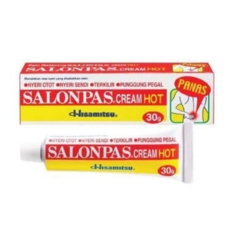 SALONPAS CREAM HOT 30 GR