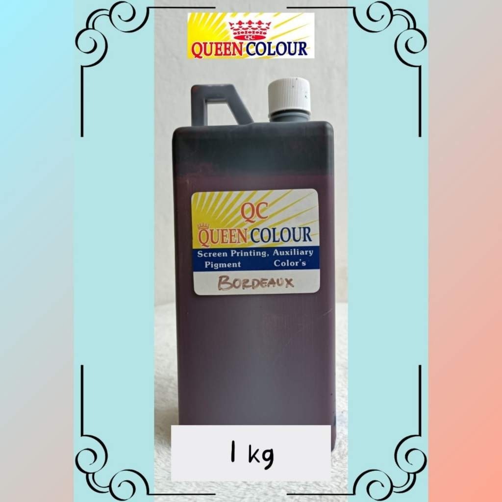 

Biang/Pigment Warna Sablon Bordeaux (100 gram 500 gram 1 kg)
