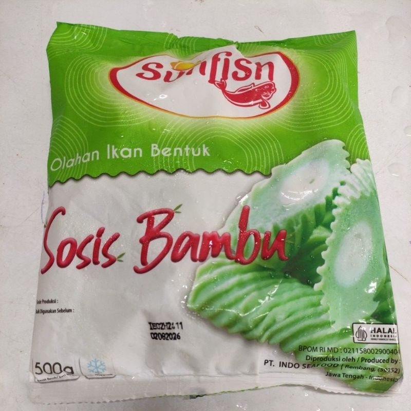 

SUNFISH Olahan Ikan Bentuk Sosis Bambu 500g