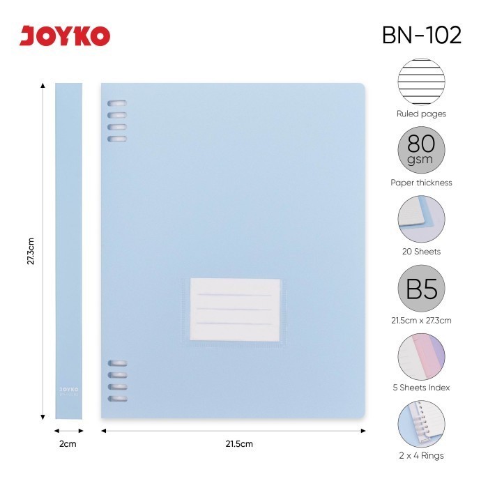 

Binder Note Joyko BN-102 B5