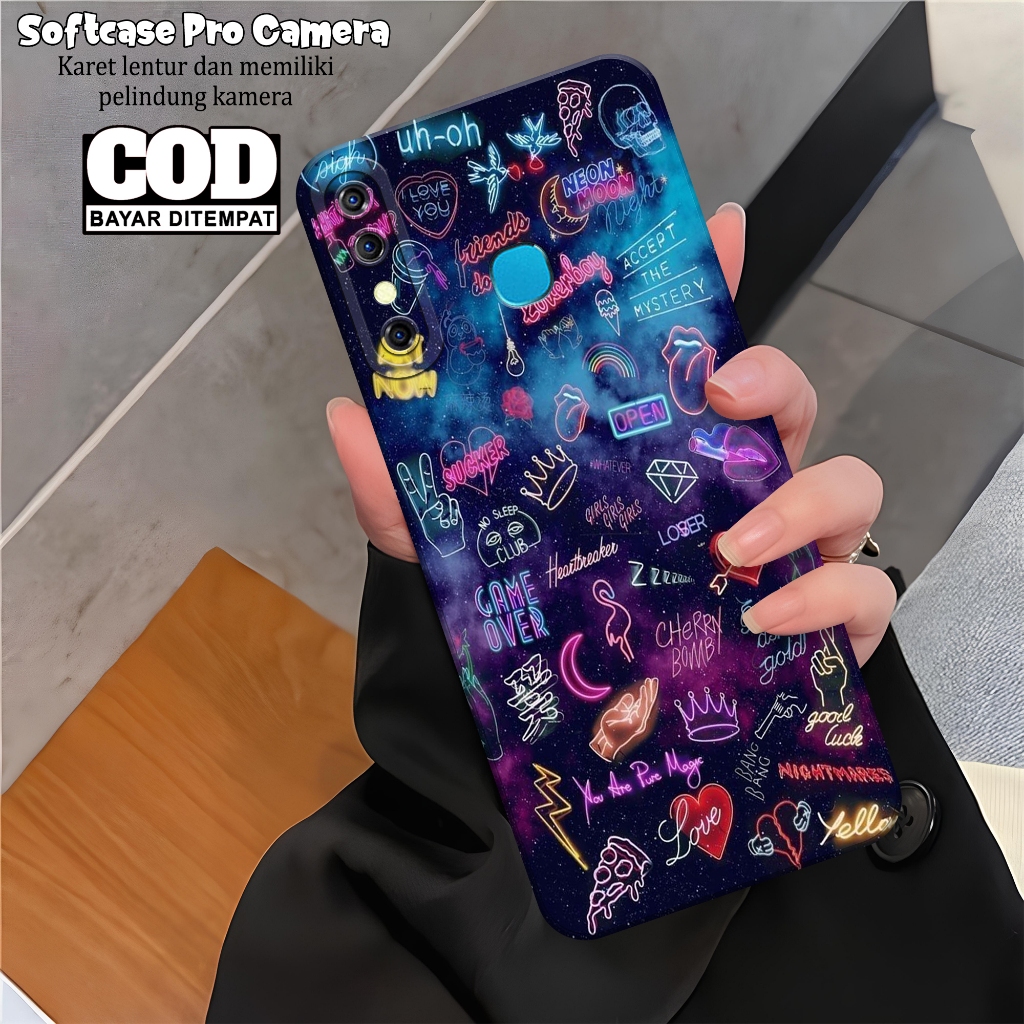 Case INFINIX HOT 8 - INFINIX HOT 8 Terbaru - Softcase  INFINIX HOT 8 - Softcase Pro Camera - Casing 