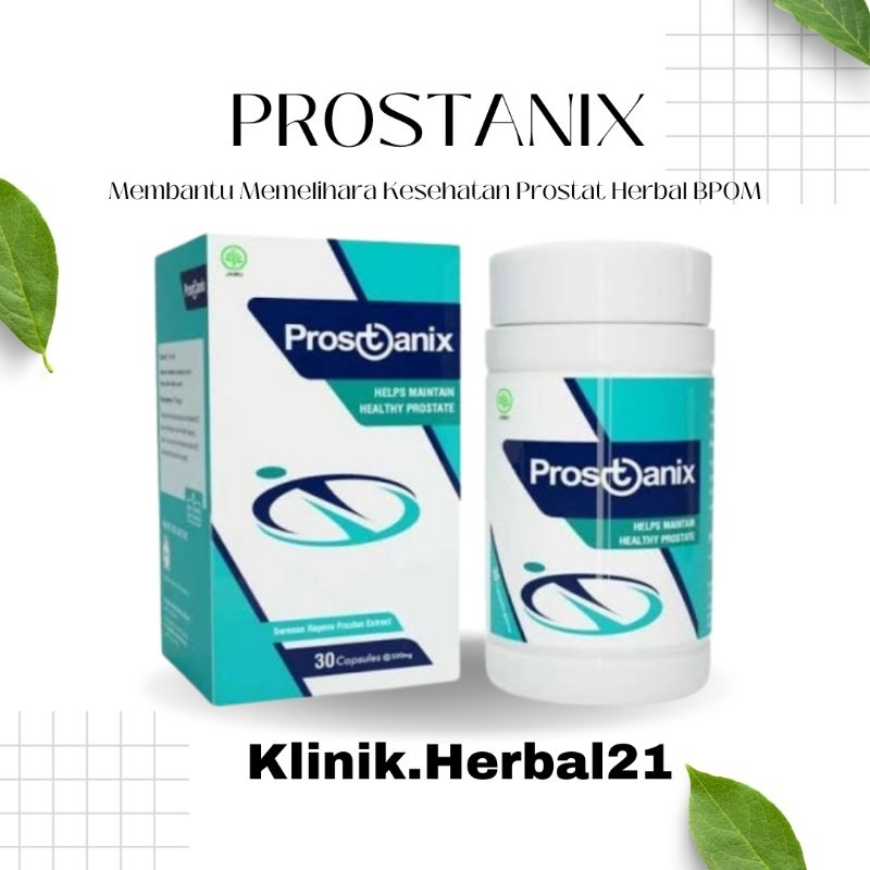 PROSTANIX SOLUSI CEPAT MENGOBATI MASALAH PROSTAT SUPLEMEN KESEHATAN VITALITAS PRIA 100% ASLI ORIGINA